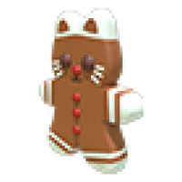 Gingerbread Kitty Throw Toy  - Uncommon from Winter 2022